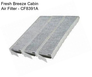 Fresh Breeze Cabin Air Filter - CF8391A