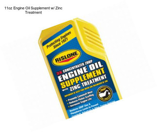 11oz Engine Oil Supplement w/ Zinc Treatment