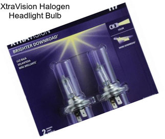 XtraVision Halogen Headlight Bulb