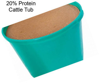 20% Protein Cattle Tub