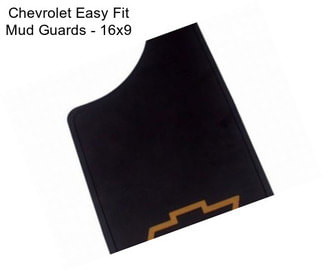 Chevrolet Easy Fit Mud Guards - 16x9