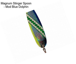 Magnum Stinger Spoon - Mod Blue Dolphin