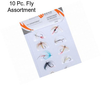 10 Pc. Fly Assortment