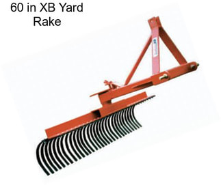 60 in XB Yard Rake