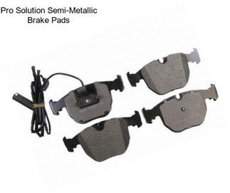 Pro Solution Semi-Metallic Brake Pads