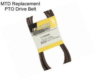 MTD Replacement PTO Drive Belt
