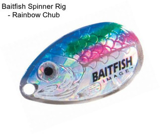 Baitfish Spinner Rig - Rainbow Chub