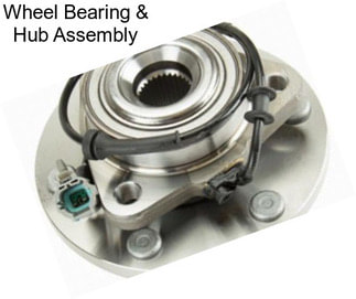 Wheel Bearing & Hub Assembly