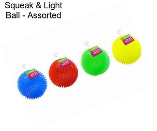 Squeak & Light Ball - Assorted