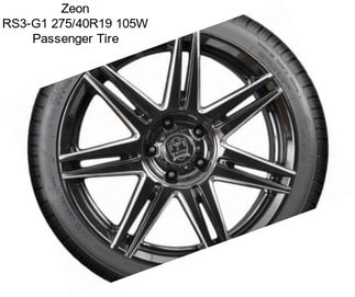 Zeon RS3-G1 275/40R19 105W Passenger Tire