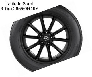 Latitude Sport 3 Tire 265/50R19Y