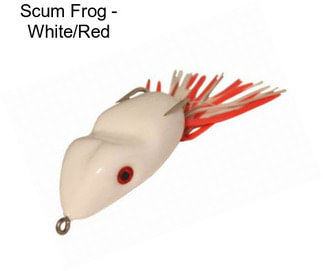 Scum Frog - White/Red