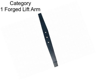 Category 1 Forged Lift Arm