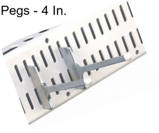 Pegs - 4 In.