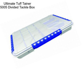 Ultimate Tuff Tainer 5005 Divided Tackle Box