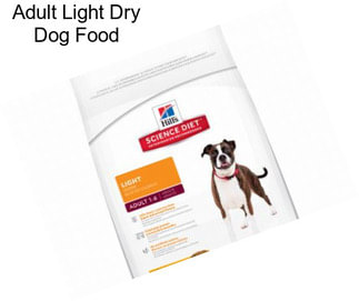 Adult Light Dry Dog Food