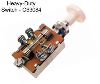 Heavy-Duty Switch - C63084