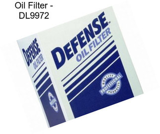 Oil Filter - DL9972