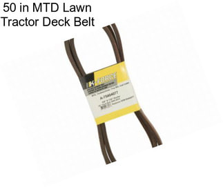 50 in MTD Lawn Tractor Deck Belt