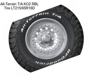 All-Terrain T/A KO2 RBL Tire LT215/65R16D