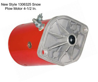 New Style 1306325 Snow Plow Motor 4-1/2 In.