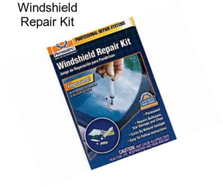 Windshield Repair Kit