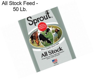 All Stock Feed - 50 Lb.