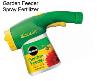 Garden Feeder Spray Fertilizer