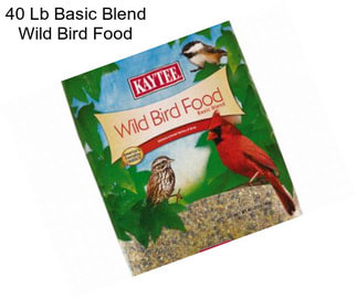 40 Lb Basic Blend Wild Bird Food