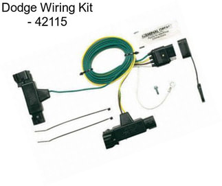 Dodge Wiring Kit - 42115