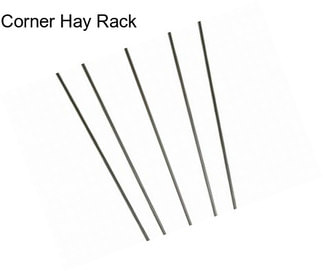 Corner Hay Rack