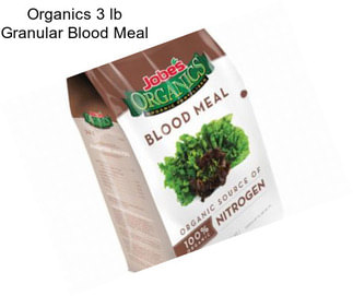 Organics 3 lb Granular Blood Meal