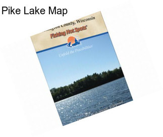 Pike Lake Map