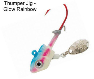 Thumper Jig - Glow Rainbow