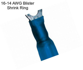 16-14 AWG Blister Shrink Ring