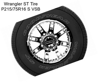 Wrangler ST Tire P215/75R16 S VSB