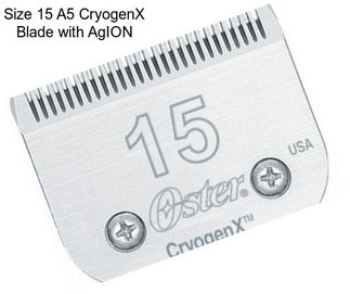 Size 15 A5 CryogenX Blade with AgION
