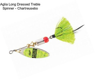 Aglia Long Dressed Treble Spinner - Chartreusebo