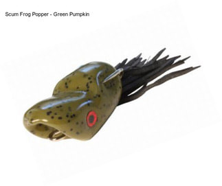 Scum Frog Popper - Green Pumpkin