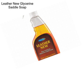 Leather New Glycerine Saddle Soap