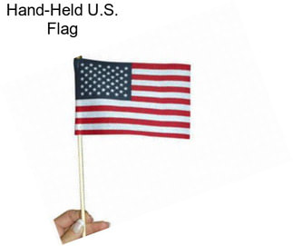 Hand-Held U.S. Flag