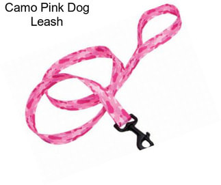 Camo Pink Dog Leash