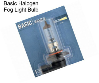 Basic Halogen Fog Light Bulb