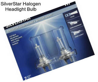 SilverStar Halogen Headlight Bulb