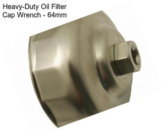 Heavy-Duty Oil Filter Cap Wrench - 64mm