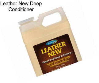 Leather New Deep Conditioner