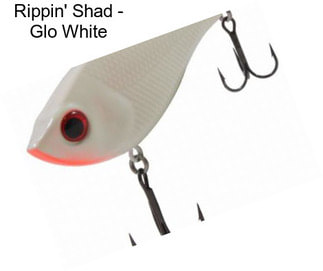 Rippin\' Shad - Glo White