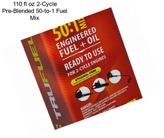 110 fl oz 2-Cycle Pre-Blended 50-to-1 Fuel Mix