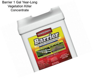 Barrier 1 Gal Year-Long Vegetation Killer Concentrate