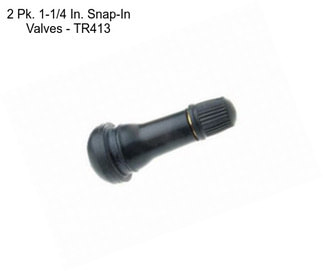 2 Pk. 1-1/4 In. Snap-In Valves - TR413